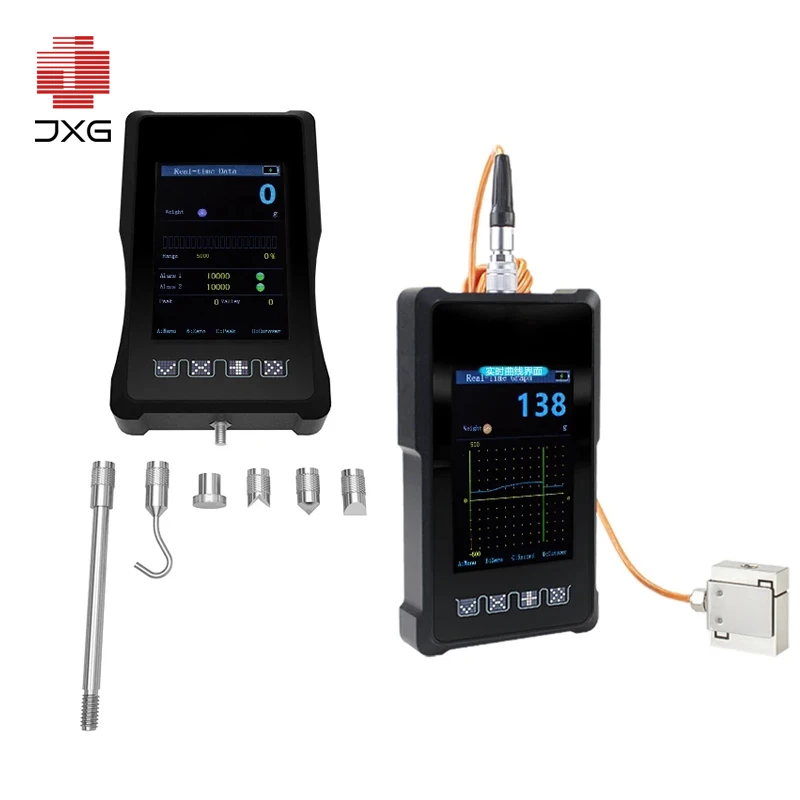 High-Precision Digital Handheld Load Cell Indicator Auto Tension Force Gauge Dynamometer for Lab And Industrial Testing