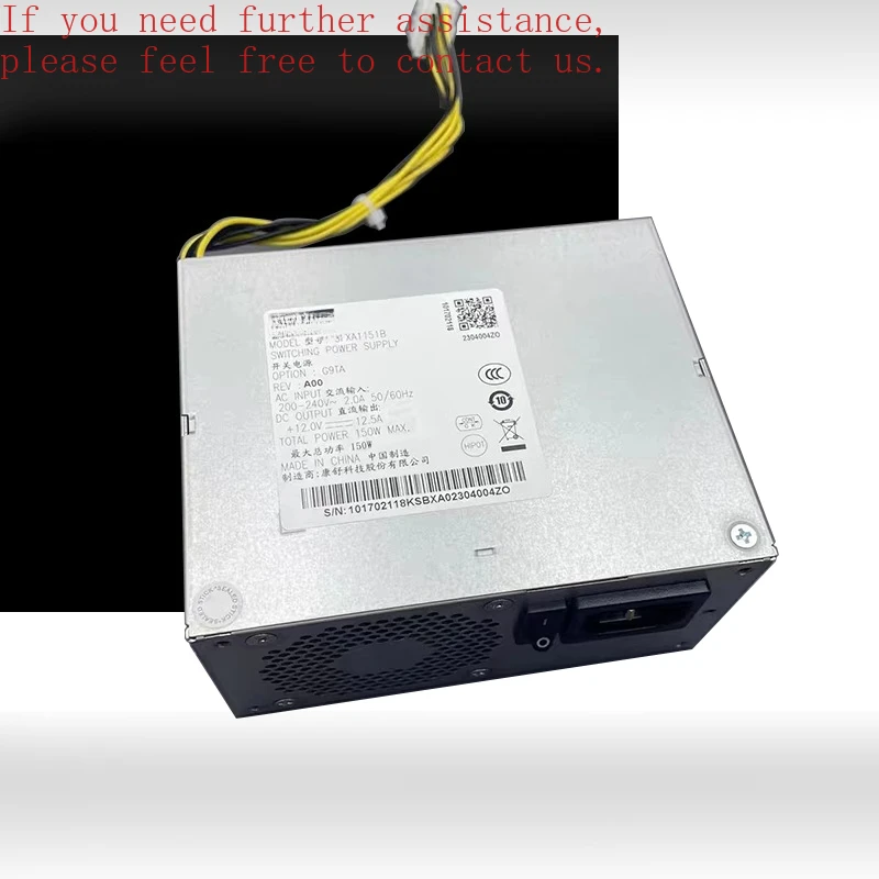 

Оригинальный адаптер питания Hikvision SFXA1151A B, специальный блок питания для видеорегистратора, 150 Вт