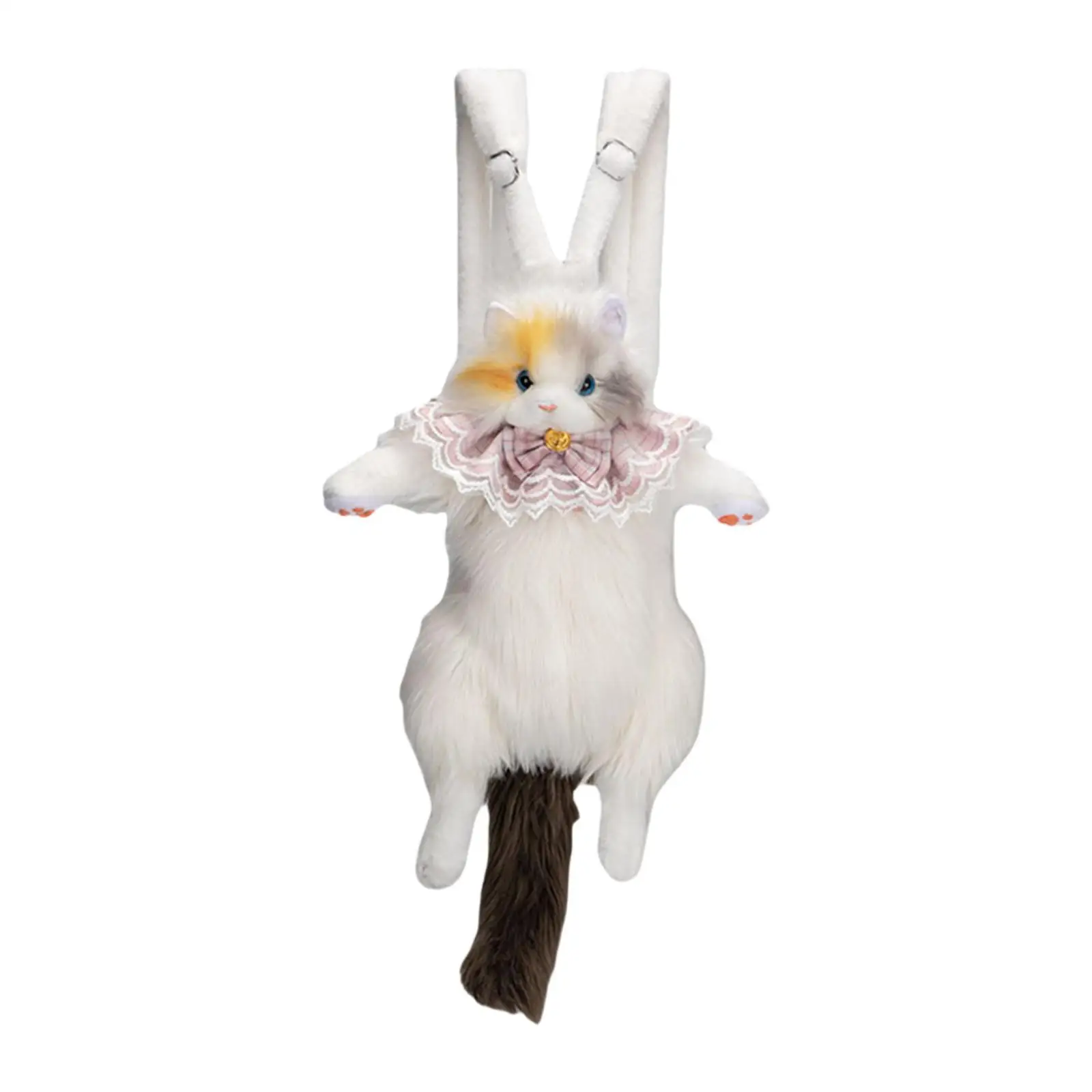 Cute Plush Animal Cat Backpack Stuffed Animals Backpack for Children Adults