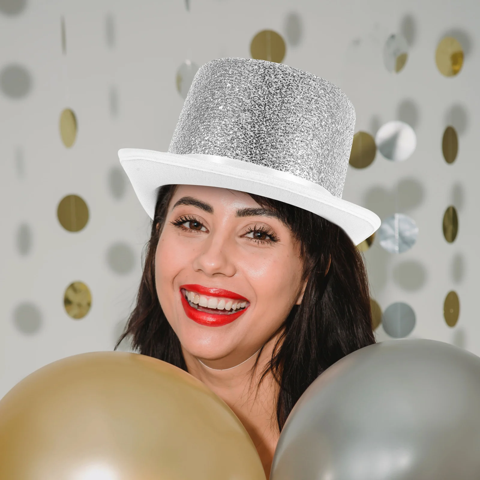 

Party Magician Hat Lightweight Classic for Role Playing Birthday Cosplay Stage Performance and Adults Top Hat