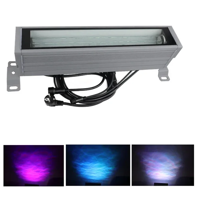 Outdoor LED Water Wave Light 5X40W RGBW Wall Washer Dynamic Ripple  for Bridge Hotel Landscape Lighting