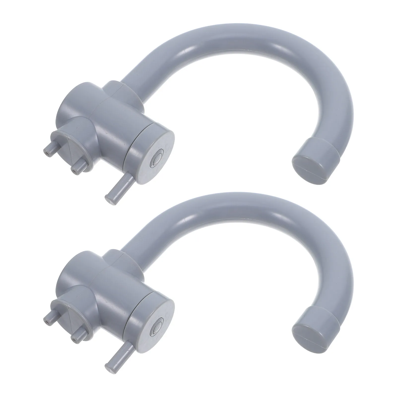 

2pcs Simulation Sink Faucet Kids Kitchen Plastic Fake Faucets Pretend Supplies For Indoor Outdoor Activities Sturdy Lightweight