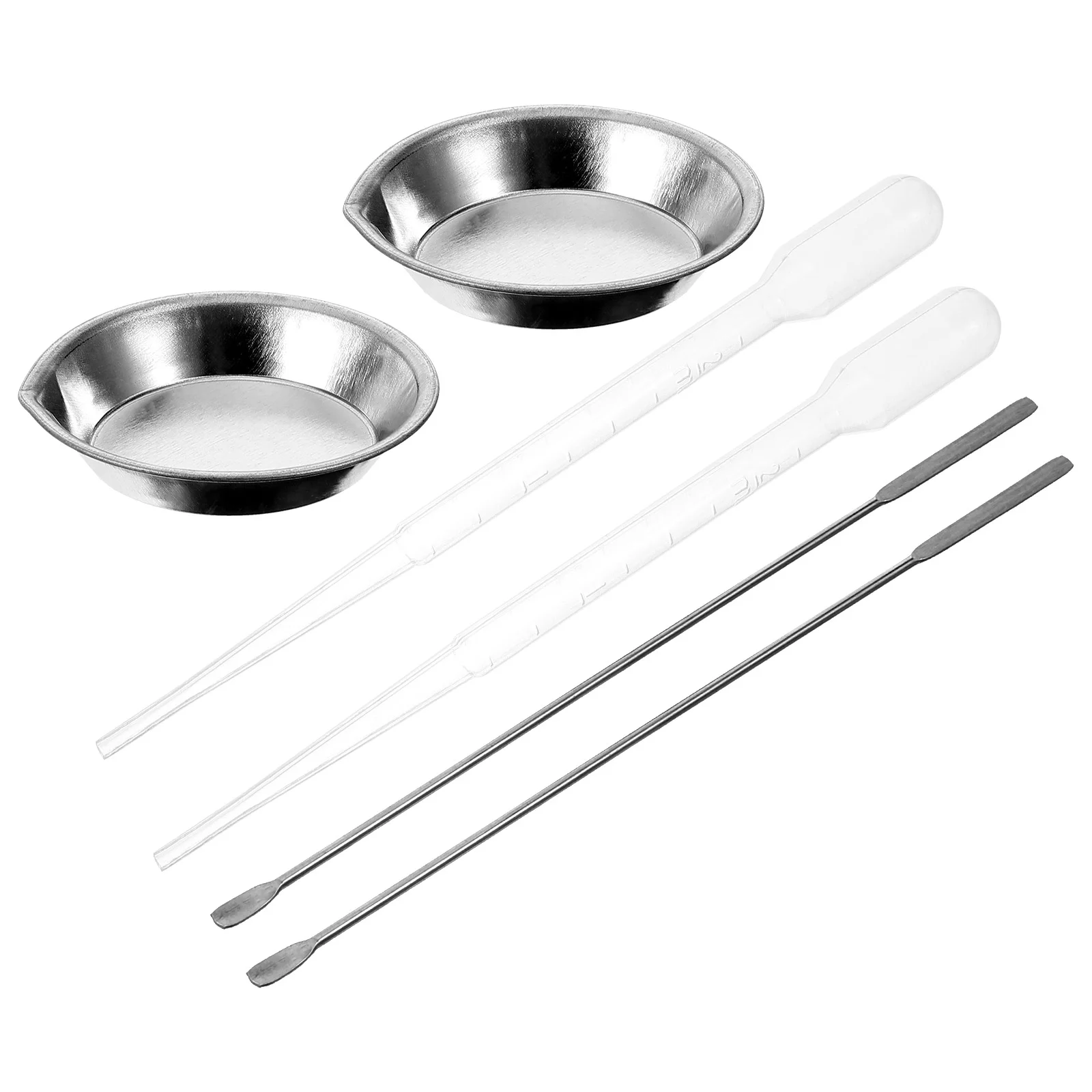 

Paint Tray Dropper Painting Mixing Cup Stirring Rod Model Stirrers Sticks Plastic Stainless Steel