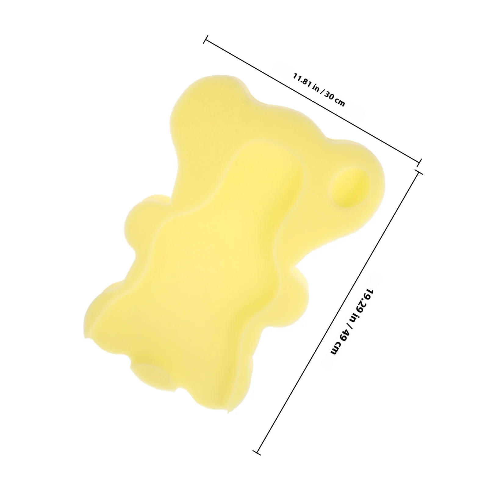 إسفنجة حمام الطفل تدعم وسادة ناعمة قابلة للتنفس لحديثي الولادة والأطفال الصغار، حصيرة وقت الاستحمام الآمن لاستخدام الحوض أو الحوض