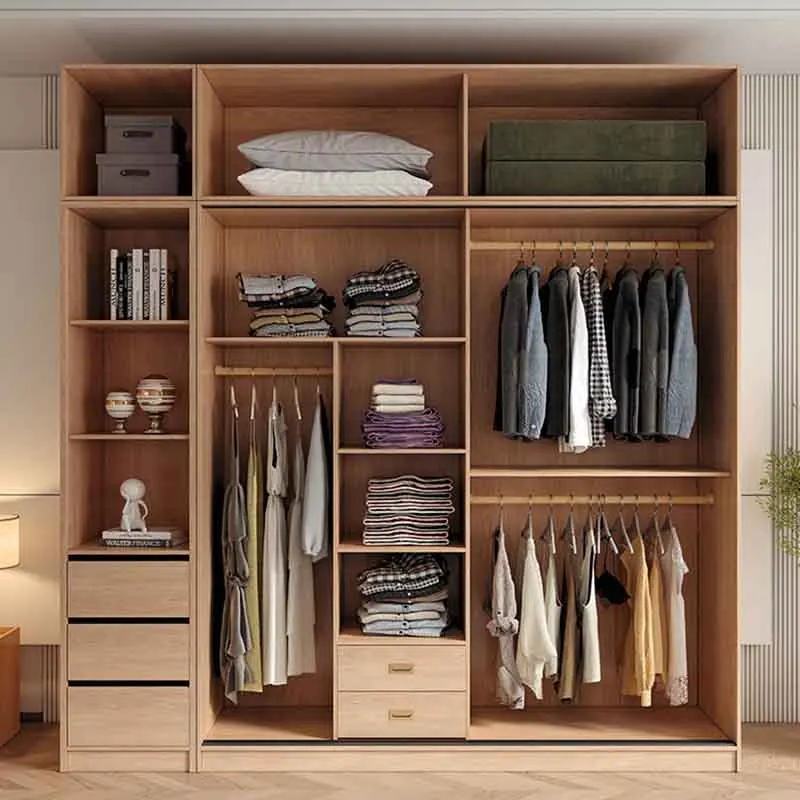 European Storage Wardrobes Queen Clear Partition Storage Closet Wardrobes Living Room Apartment Rangement Chambre Home Furniture