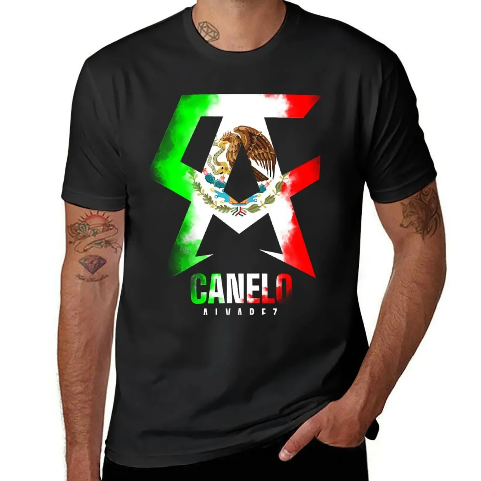 Canelo-Alvarez (42) T-Shirt hippie clothes anime stuff Men's t-shirt