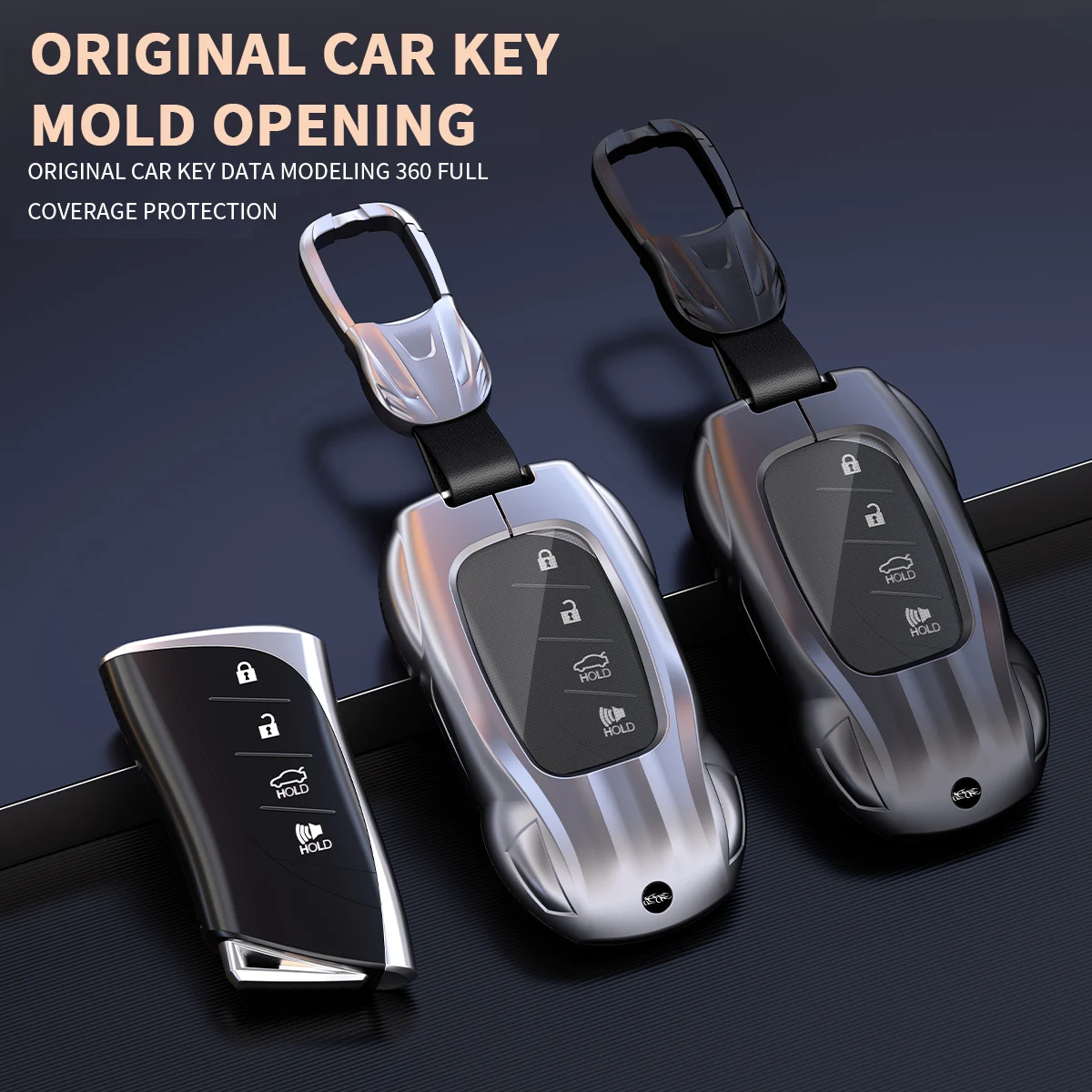 NEW Sports Car Style Metal Silicone Car Remote Key Case Cover Shell For Lexus UX ES UX200 UX250h ES200 ES300h ES350 US200 US260h