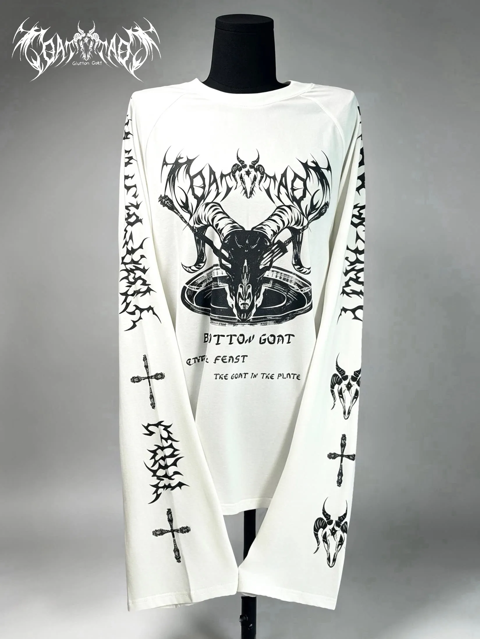 Autumn Subculture Mass-produced Dark Style Casual and Versatile Long Sleeved T-shirt Niche Original Design Women's Clothing