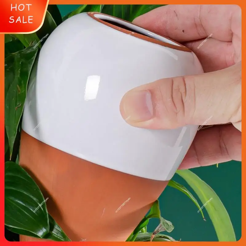 Plant Watering Ball, Terracotta Watering Spike - Slow Release Watering Can,16 Ounces - Self Watering Spike,4Pcs A62X