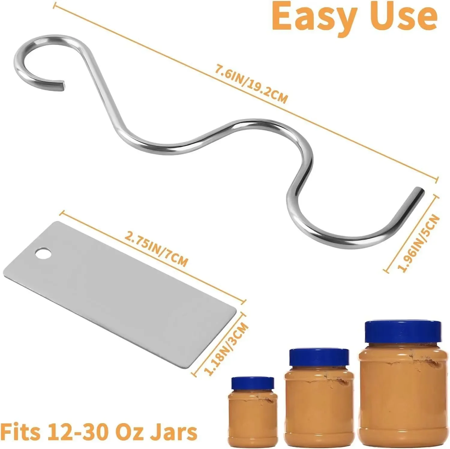 الفولاذ المقاوم للصدأ خلاط زبدة الفول السوداني المواد الغذائية زبدة صلصة خلاط أدوات المطبخ أدوات خلط يدوية منزلية #6