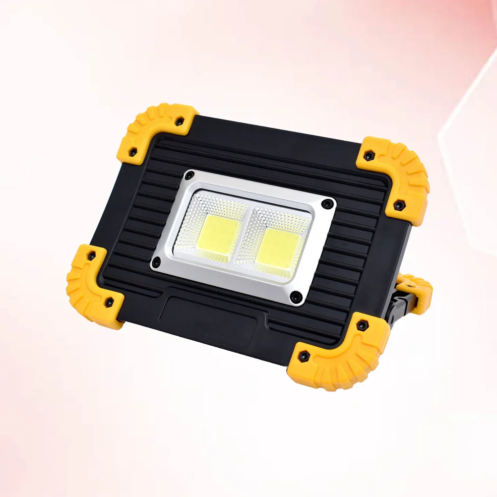 

Cob Rechargeable Light 20W Portable Emergency Searchlight Adjustable Outdoor Floodlight Work Light