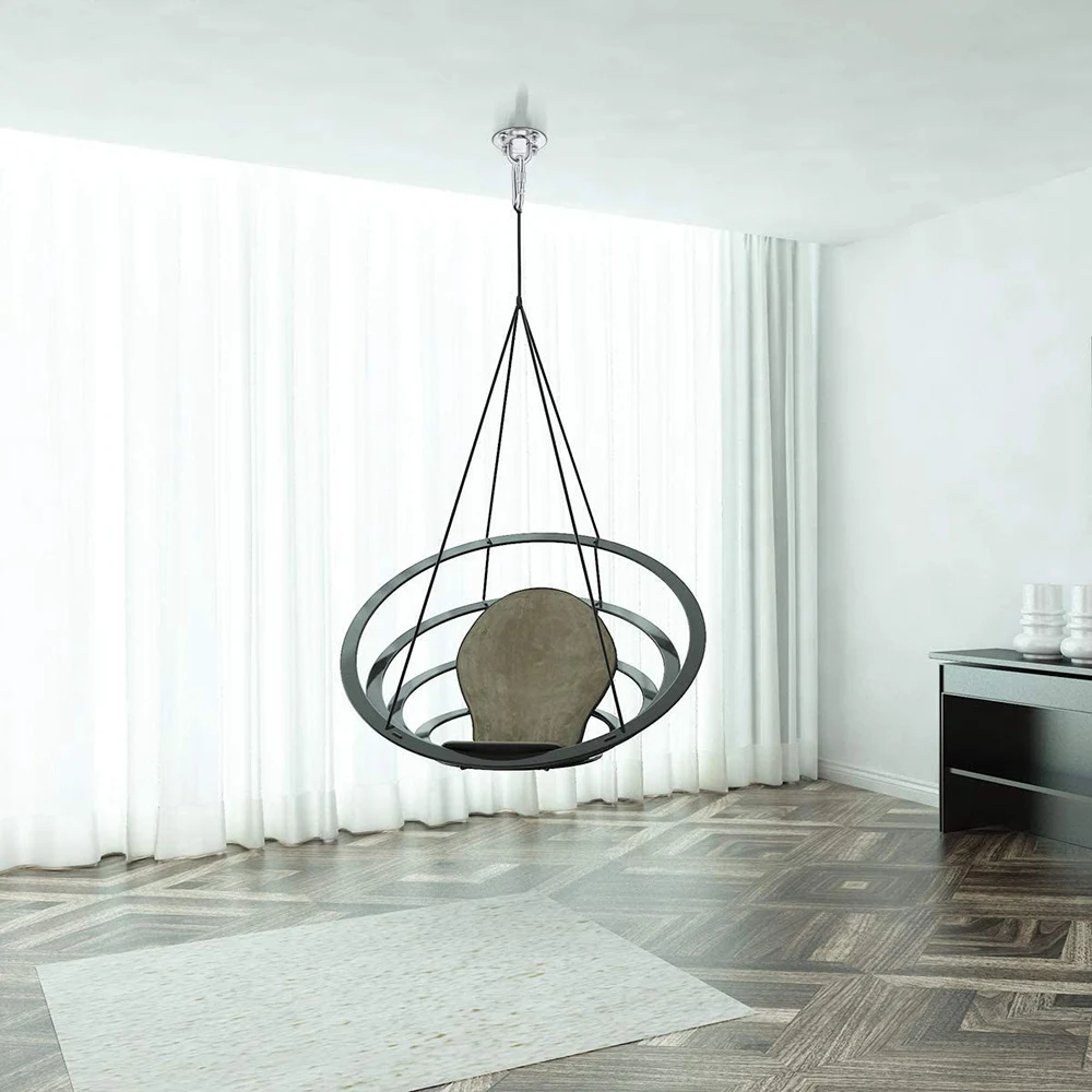 Luckshopping Stainless Steel Suspension Ceiling Hook For Hanging Yoga Swing Hammock Boxing Punch Bag Gym Wall Ring Hook