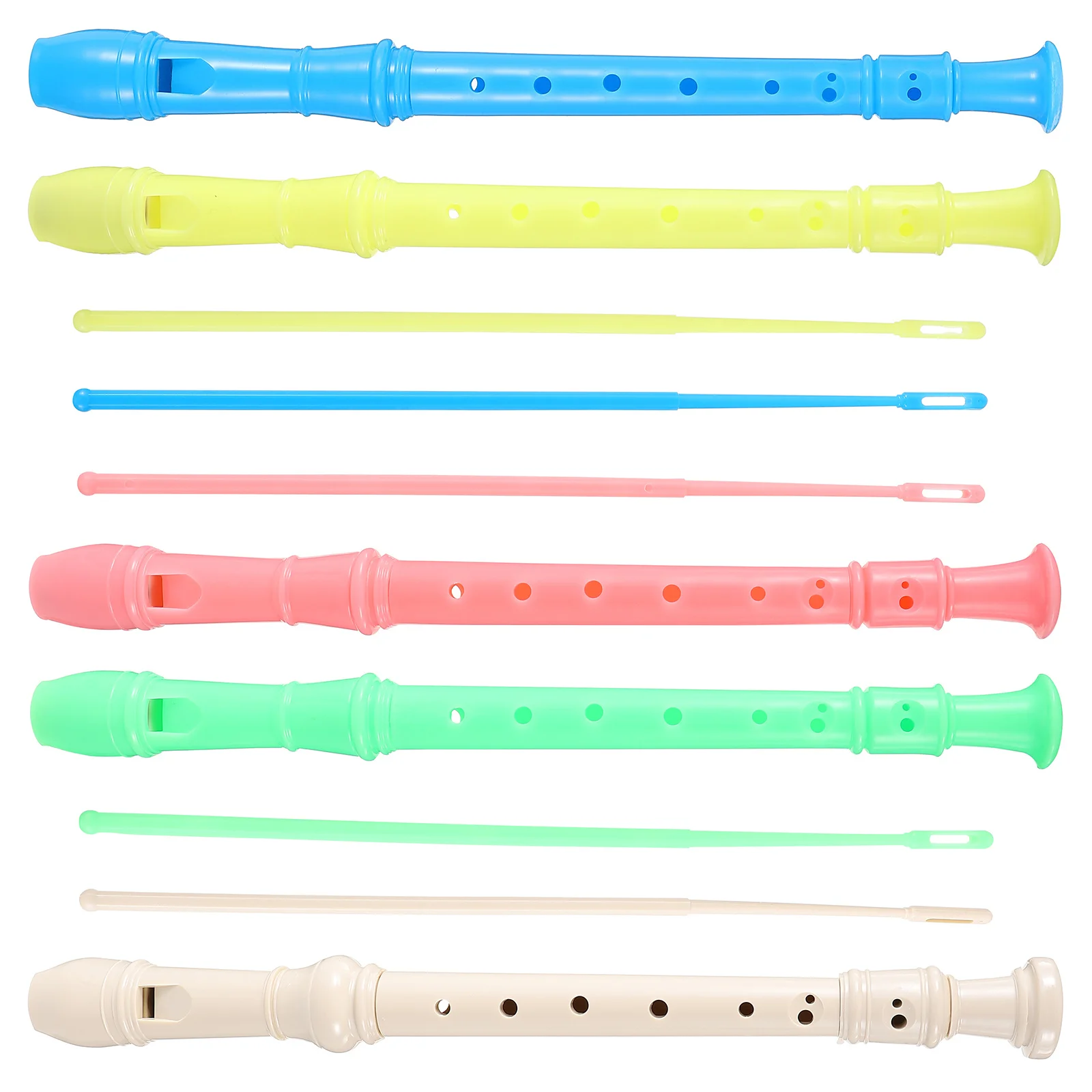 

5 Pcs Colorful Recorders Music for Musical Instruments Student Flute