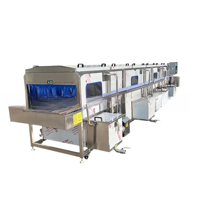 

Pasteurization machine, pickle glass bottle spray sterilization equipment