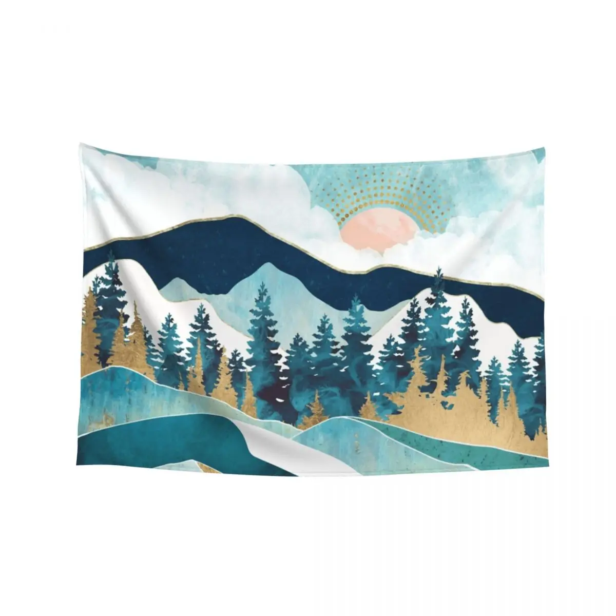

Summer Forest Tapestry Home Decorations Aesthetic Outdoor Decoration Wall Hanging Tapestry