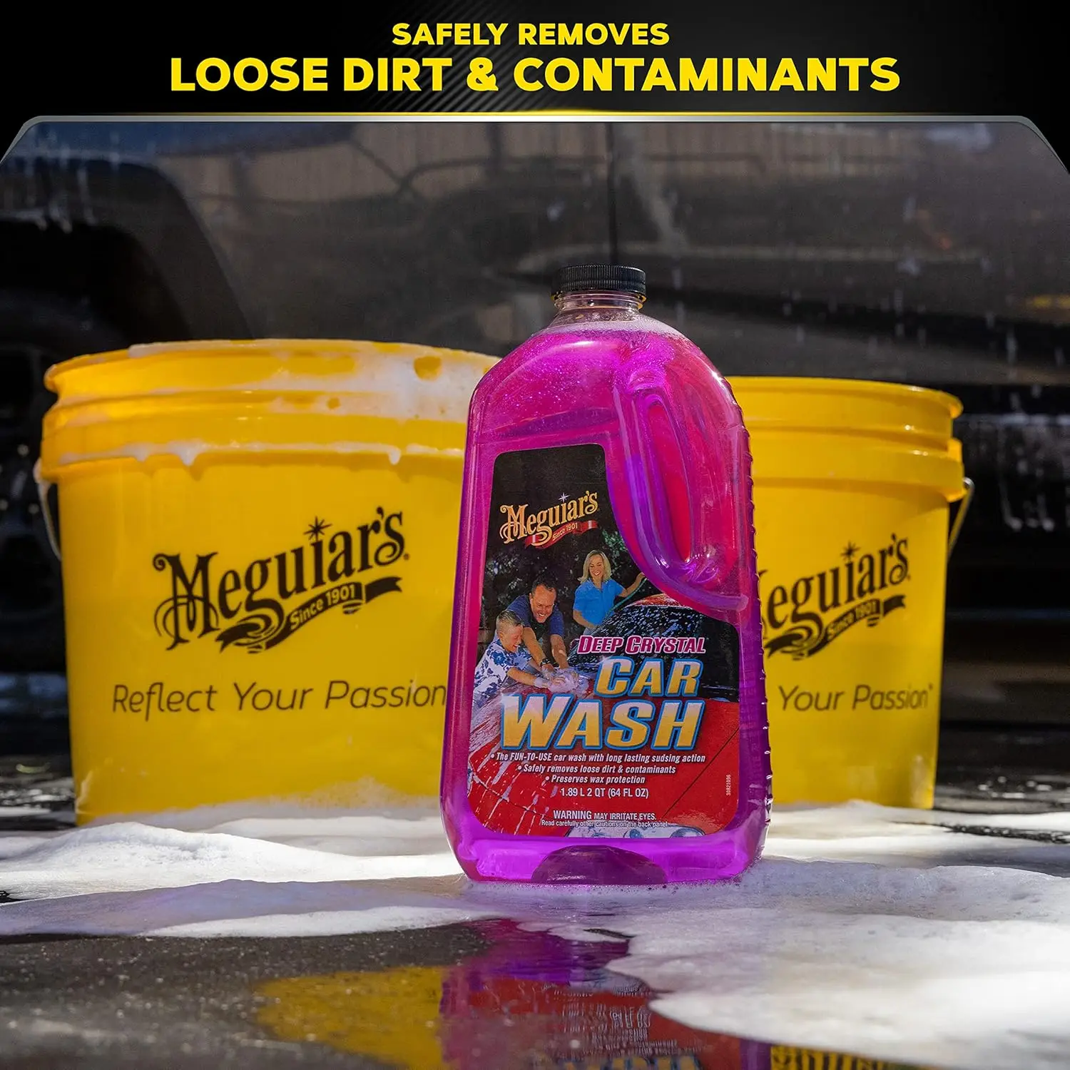 Deep Crystal Car Wash Shampoo – 64oz 2