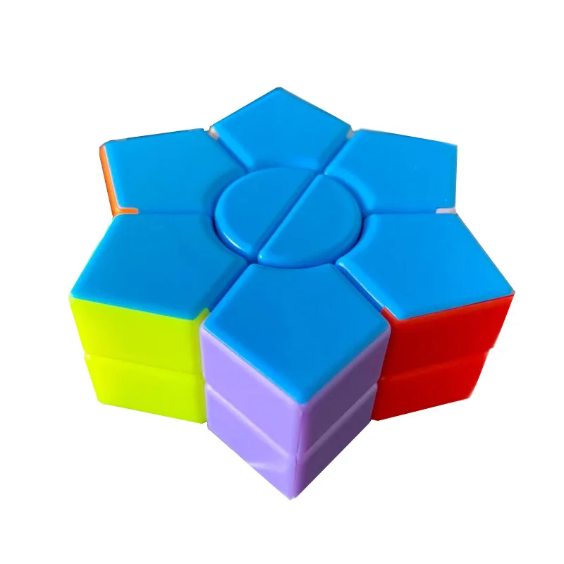 Fidget Toy Lube Magic Cube Pyramid Maple Leaf cilindro di secondo ordine X Cube cilindro ottagonale obliquo attorcigliato