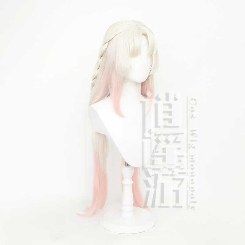 Naraka: Bladepoint Kurumi Cosplay Wig Simulation Scalp Top Twin Tails Braids Halloween Gift