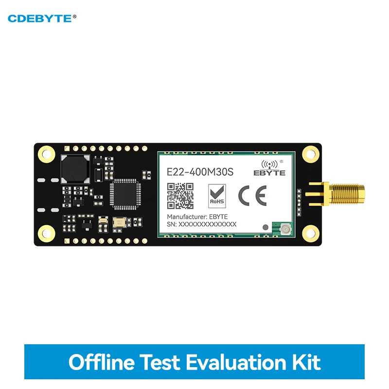 

Автономный тестовый комплект LoRa Модуль LoRa OLED-экран CDEBYTE E22-400MBH-SC с E22-400M30S Тестовая плата радиочастотного приемопередатчика дальнего действия