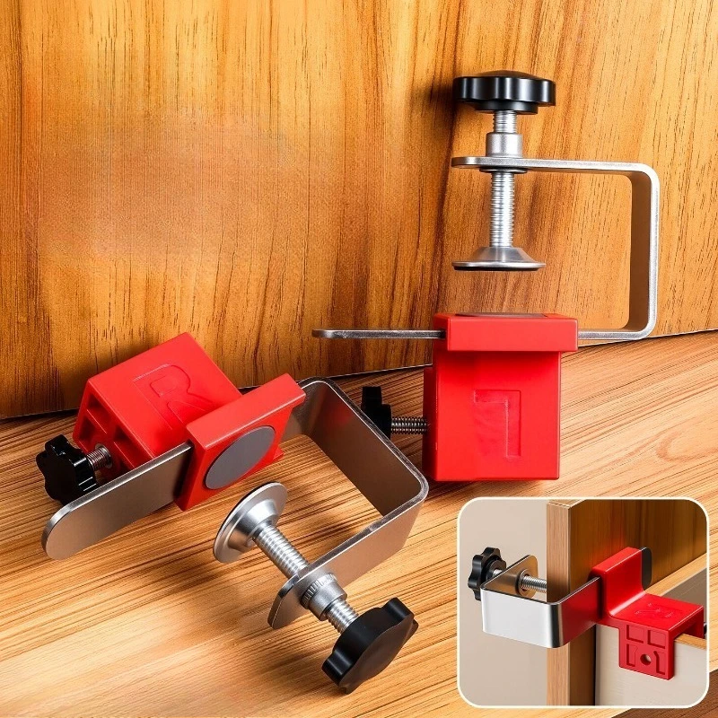 Adjustable Drawer Fixing Clip High Drawer Panel Quick Installation Clamp Furniture Cabinet Positioning Tool Hardware