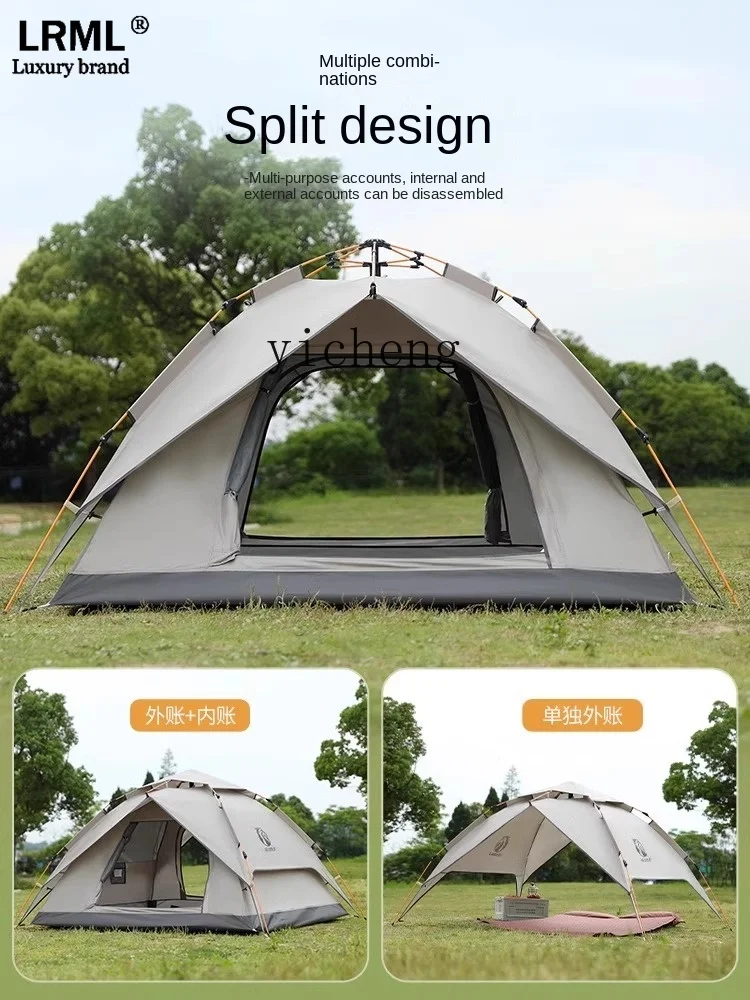 Tqh High-End Tent Outdoor Automatic Foldable and Portable Camping Overnight Senior Sunshade