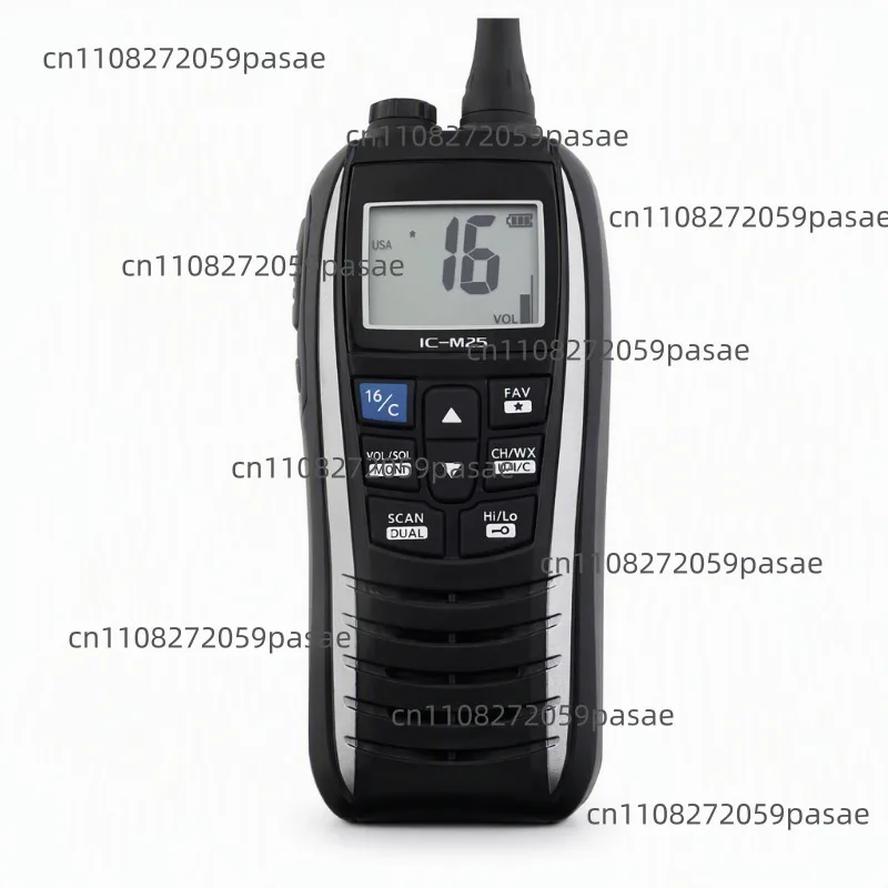 IC-M25 VHF Transceiver Marine Radio Float IPX7 Waterproof Handheld VHF Transceiver
