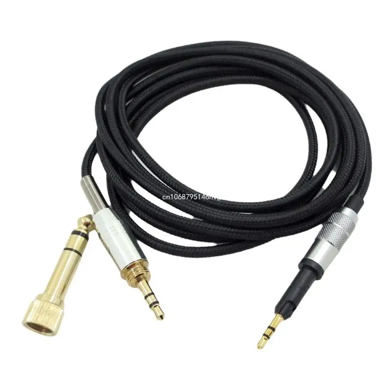 

Replacement HD598 Cable with 6.35mm Adapters for HD6DJ HD8 HD7 HD598 Earphone New Dropship