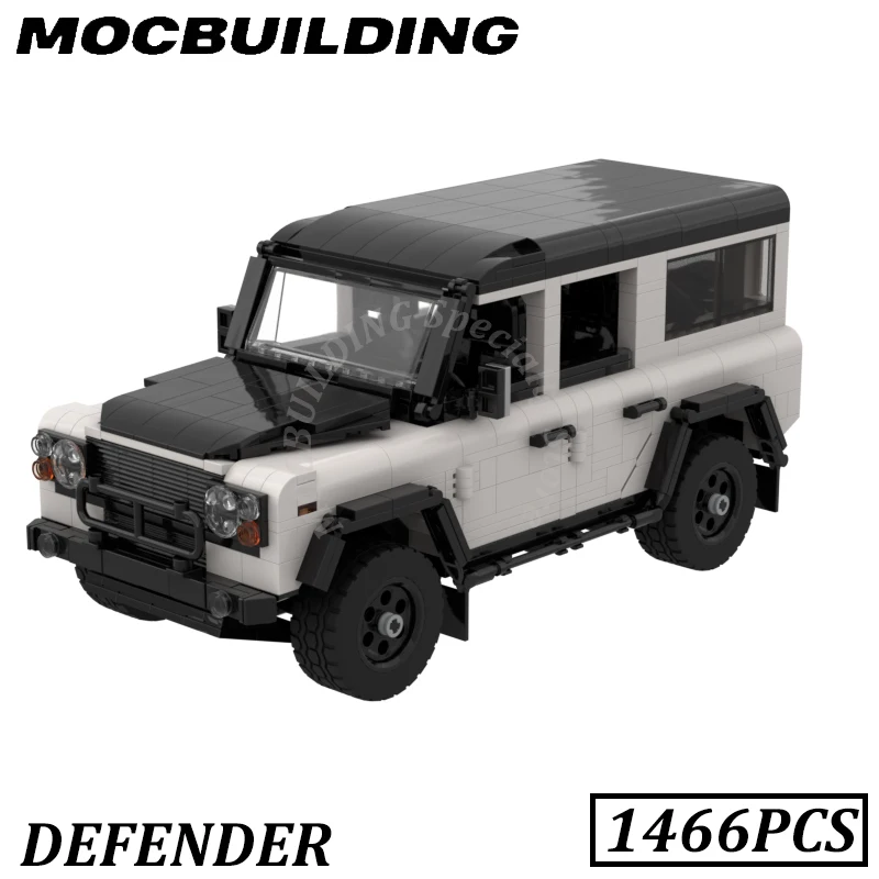 

Детский конструктор Defender модель автомобиля SUV, игрушечный конструктор MOC, подарок на день рождения