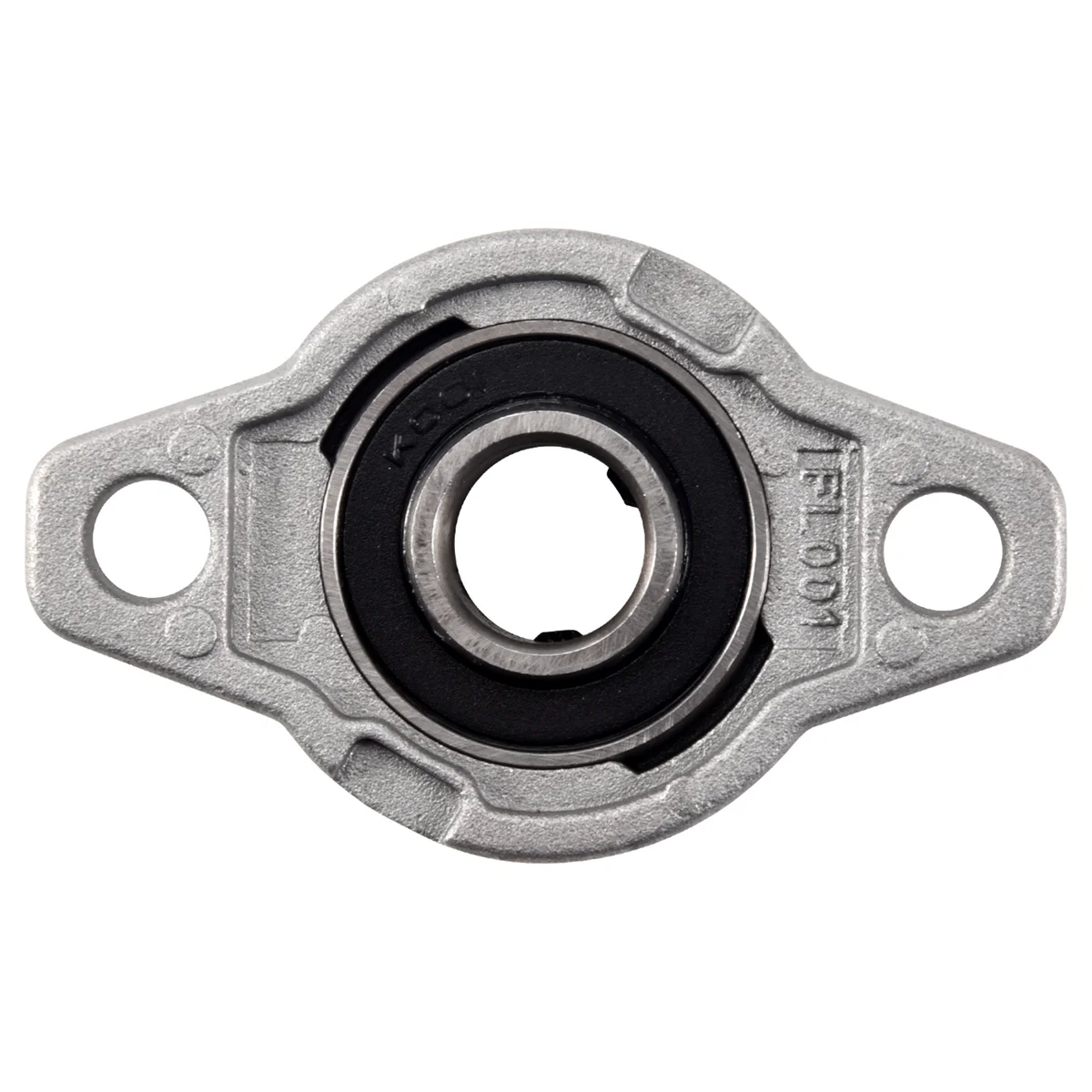 FL001 Zinc Alloy 12mm Bore Self Aligning Pillow Block Bearing Flange