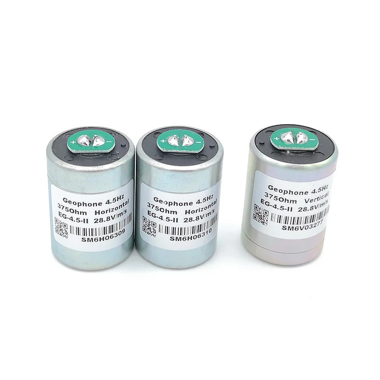 Hot Sale Equivalent to SM-6 Geophone 4.5Hz Sensor Vertical Seismic 4.5 Hz Geophone/geofono