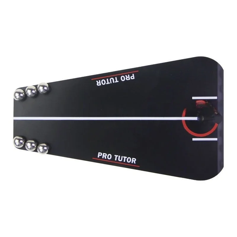 Golf putter assistant golf putter instructor, auxiliary ball putter reference line precision teaching equipment