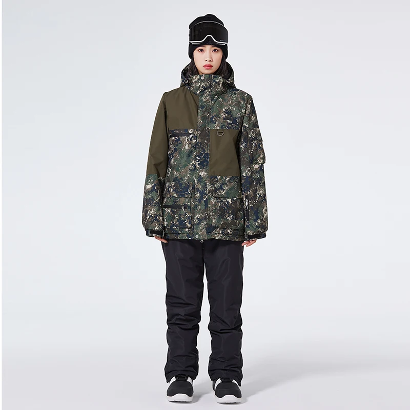 ملابس الثلج للرجال والنساء، ملابس للتزلج على الجليد، ملابس شتوية للتزلج، أطقم جاكيتات وبنطلون للثلج، ملابس التزلج على الجليد