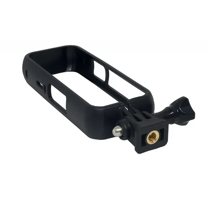 Casing pelindung bingkai perbatasan Adapter Mount, braket ekspansi dudukan adaptor untuk kamera Insta360 OneX3 tahan lama plastik Tripod Adapter