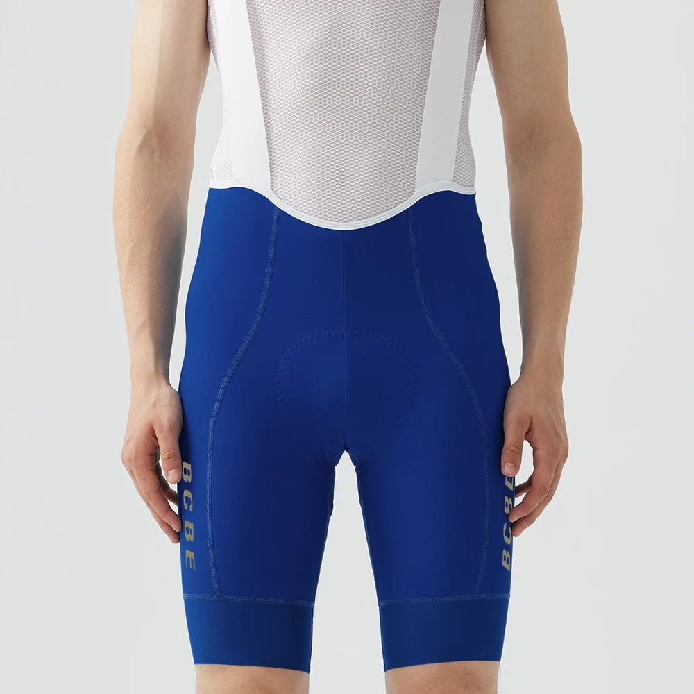 BCBE-ING Men RACE Cycling Bib Shorts Italy 7Hour Elastic Interface 120kg Density Pad Lightweight Quick Dry Breathable Bib Shorts - Image 2