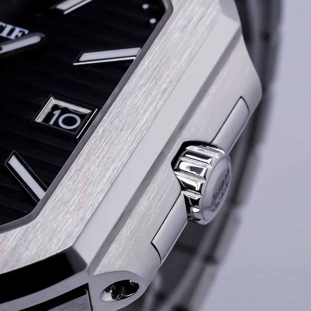 ROKATIE 38mm 2024 高級自動巻き腕時計 NH35 日本製ムーブメント ステンレススチール メンズ腕時計 夜光 5ATM 防水 メンズウォッチ