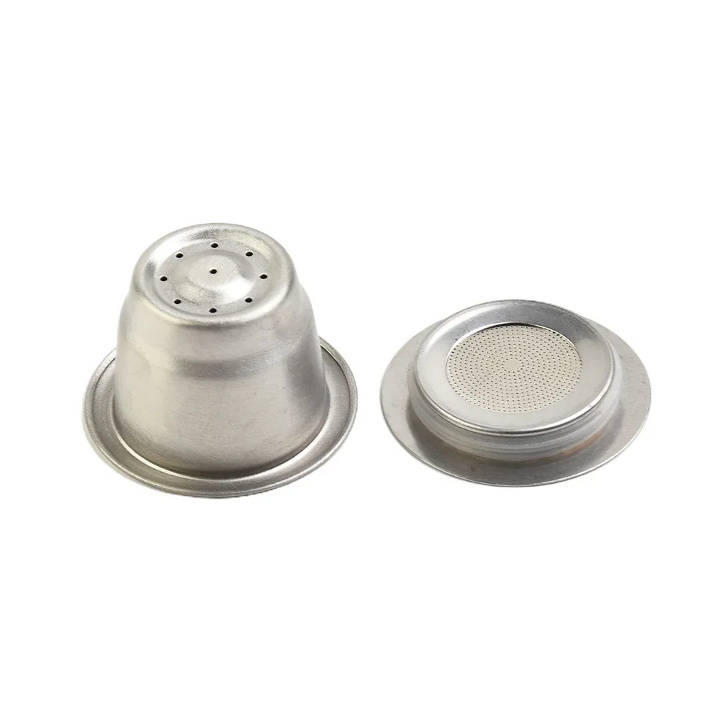 High Quality Coffee Capsule Cup Coffee Toos Saving Stainless Steel 3.7*2.7cm Filter Element For Nescafe Permanently Sealed