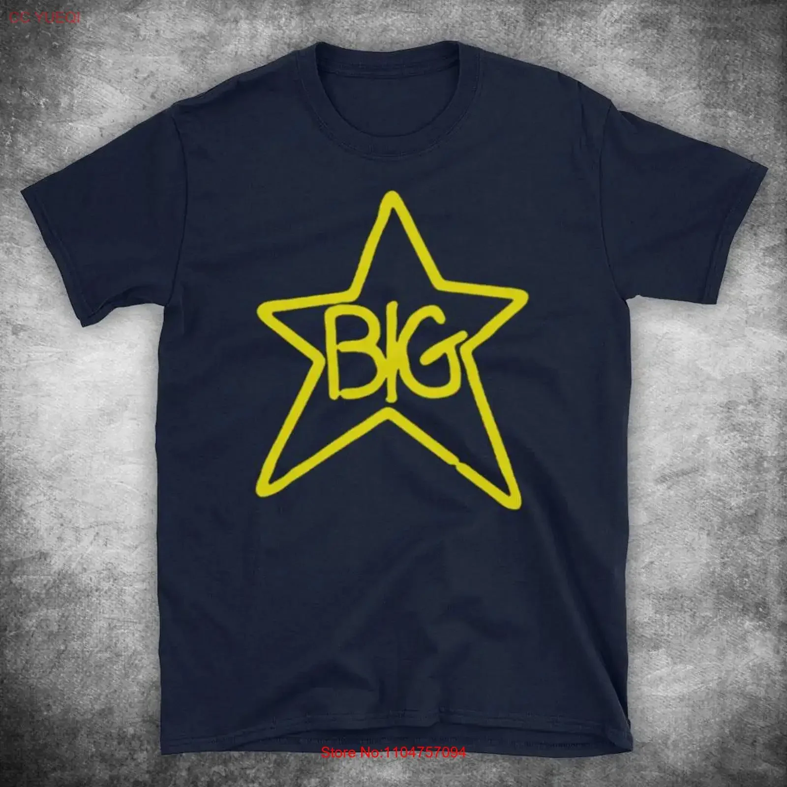 Big Chilton Power Pop Star Classic Dad Rock Retro Mens T Shirt Various Colours Sizes vintage Washed Soft Unisex Comfortable