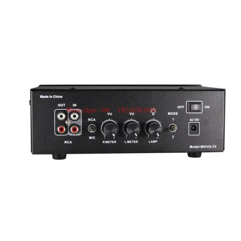 Limited Offer Aluminum Plate, Warm Backlight, Plug And Play - MIC-73 Voice Controlled Square Vacuum Gauge