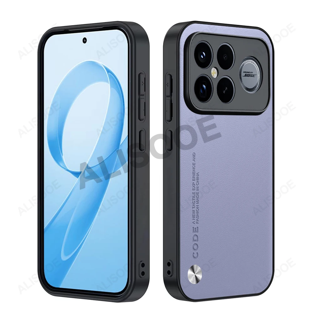 Für POCO F9 Ultra POCO F8 F9 Pro F7 F6 F5 F4 GT Hülle Abdeckung Modische Fasertextur PU-Leder Kunststoff Schutz Capa Funda – Detail 12