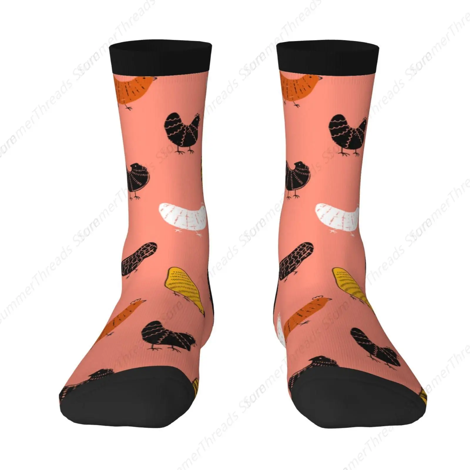 Chicken Printed Socks For Women Cute Men's Ankle Socks Unisex Soft Sock