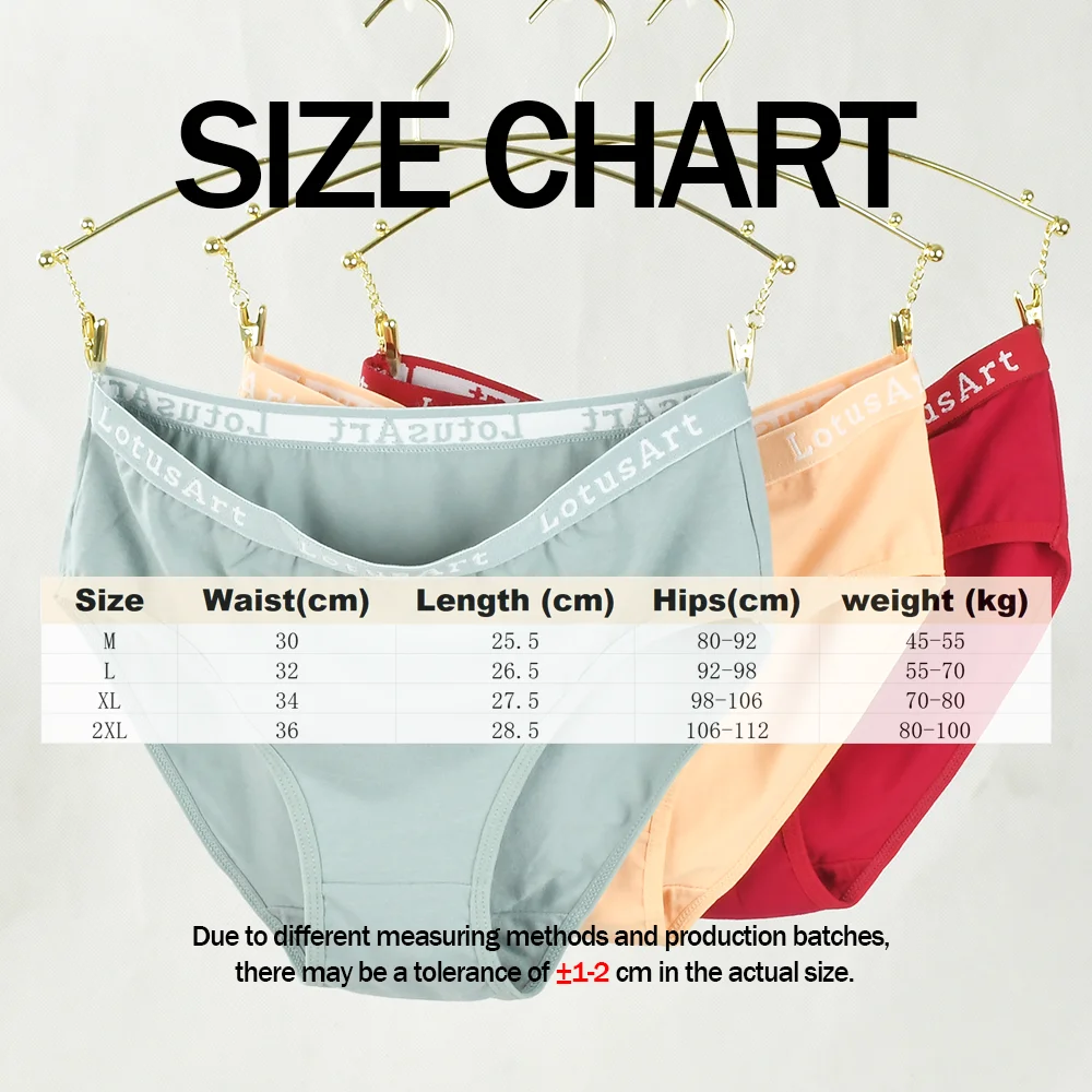 6pcs Women's Cotton Seamless Underwear High Elastic Letter Waistband Briefs Sexy Solid Color Panties Sports Soft Underpants