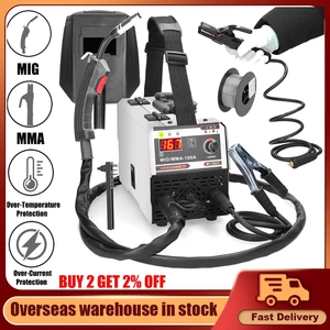 Mekanik, kaynakçı, ARK, gazsız IGBT DC ınverter kaynakçı, MIG MMA, 220V, 2in 1, 4in 1 tedarikine dahili telli kontak kaynak makınesi 4'ü 1 arada lehimleme makinesinin en büyük satışlarından 12'si-no. 3