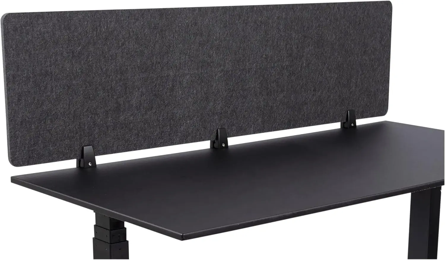 

Up Desk Store ReFocus Raw Clamp-On Acoustic Desk Divider Mounted Privacy Panel to Reduce Noise and Visual Distractions (An