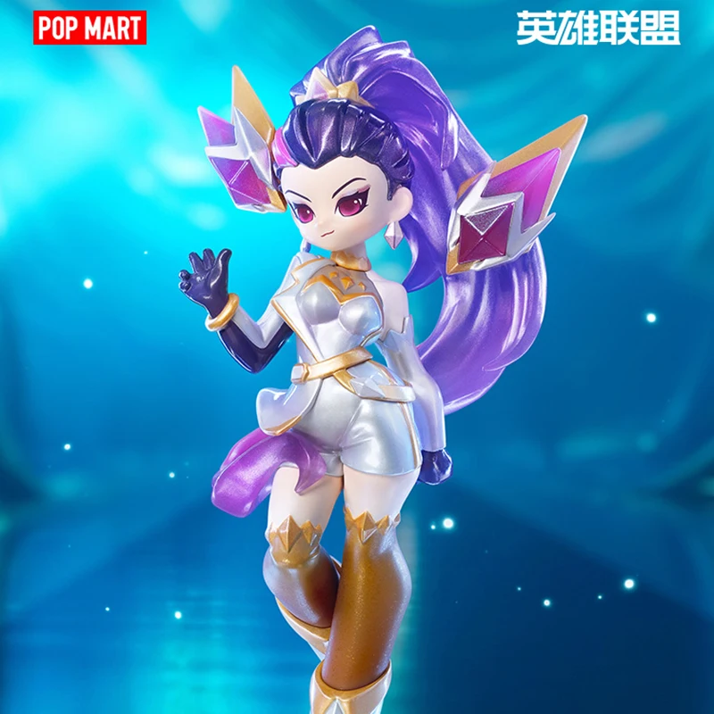 POP MART LEAGUE OF LEGENDS K/DA ALL OUT Series Blind Box Toys Mystery Box Mistery Action Figure Surprise Model Birthday Gift