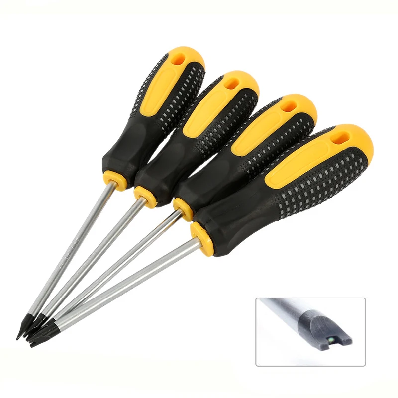 1 Piece U-type Screwdriver CR-V U1.7-U2.6 Bolt Driver Magnetic Special Screw Driver Spanner Screwdrivers Screw-driving Tools