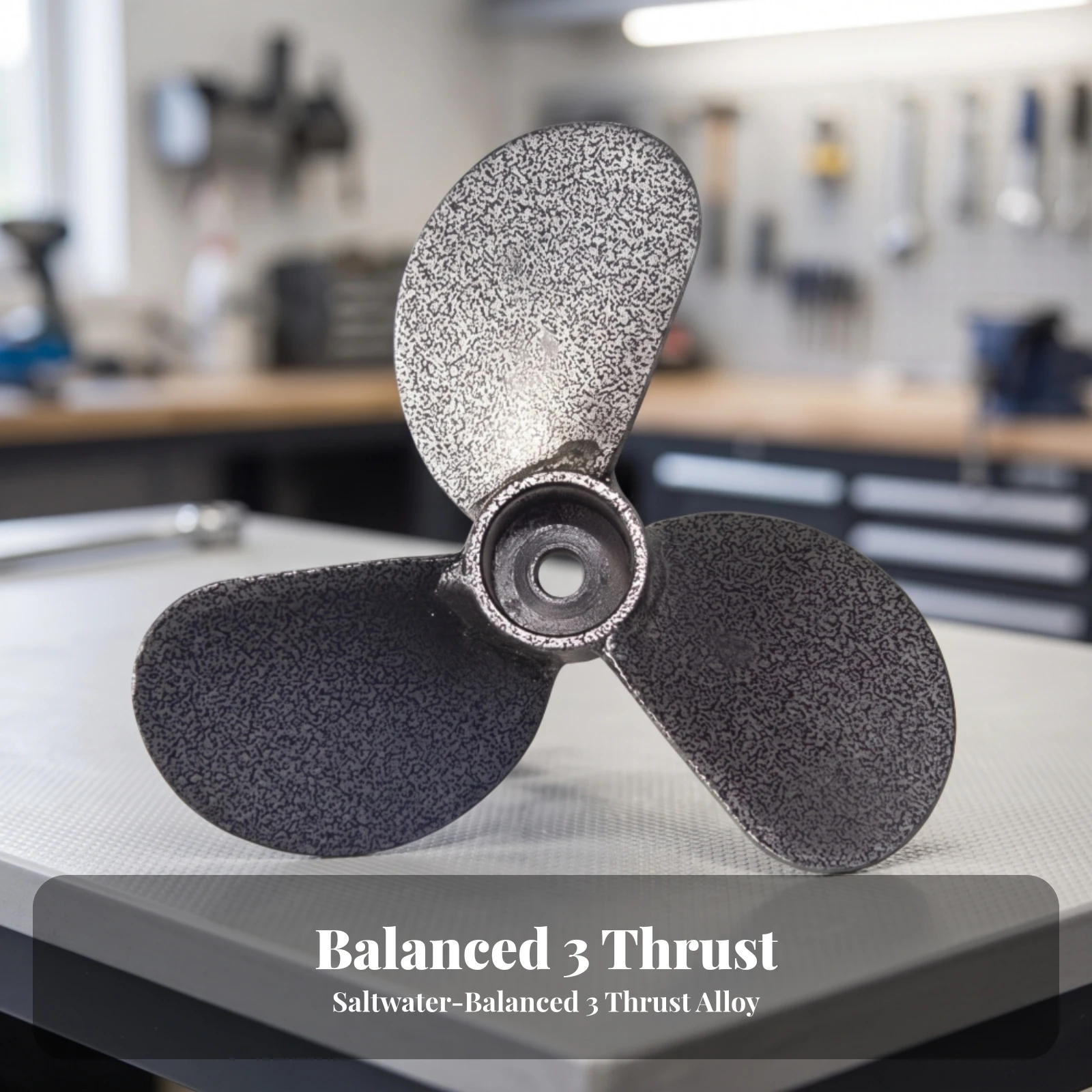 Boat Propeller Long-Lasting Marine Propeller Impeller Compact Hardware Sturdy for Anglers, Small Boats
