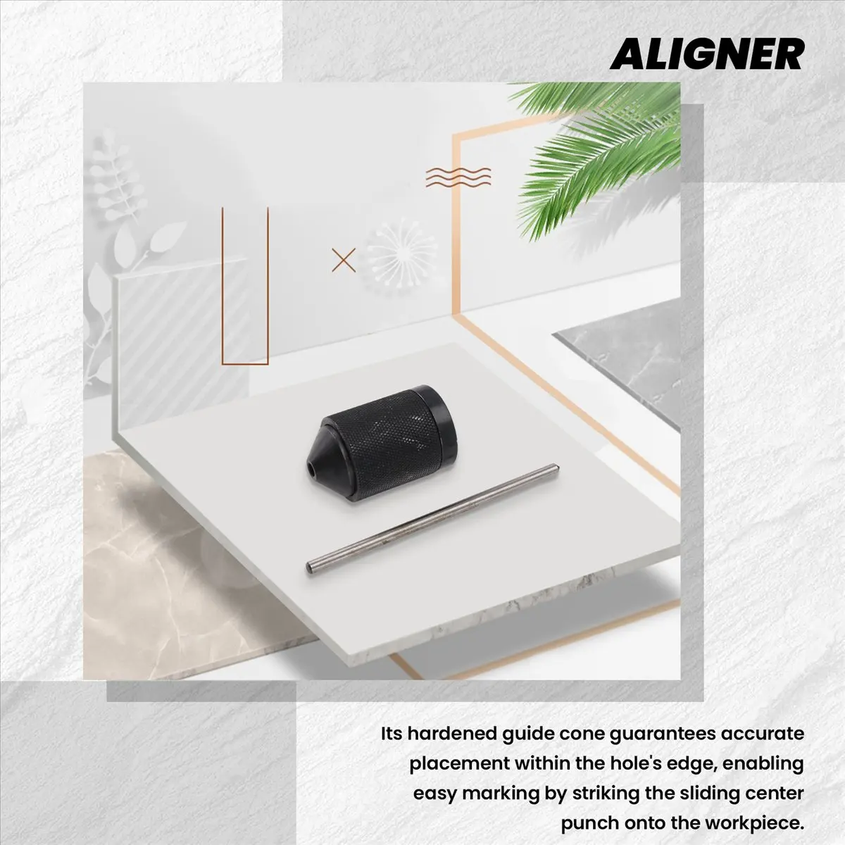 2026 NEW Universal Transfer Punch & Aligner Large (3/8Inch to 1Inch)
