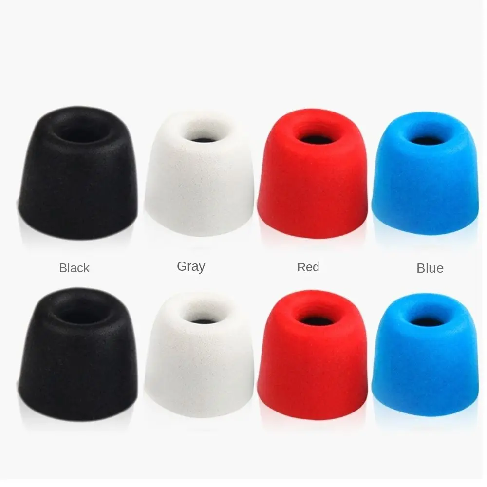 3Pair(6pcs) Fashion Noise Isolating Ear Tips Pads Comfortable Memory Foam Earbuds In-Ear for In Earphone Headphones