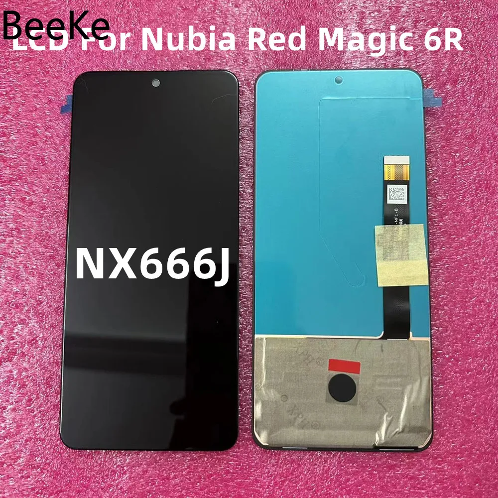 LCD Original / TFT For ZTE Nubia Red Magic 6R 6S Pro 6 LCD Display Touch Screen Digitizer Assembly NX666J / NX669S Replacement