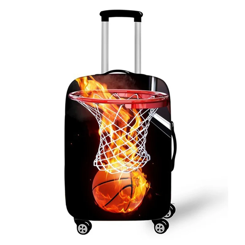 Sport Basketball Luggage Protctive Cover 18-32 Inch Trolley Case Cover Travel Accessories Stretch Cloth Suitcase Protctive Cover